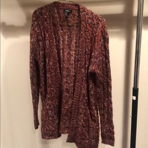 Burnt Red Cardigan